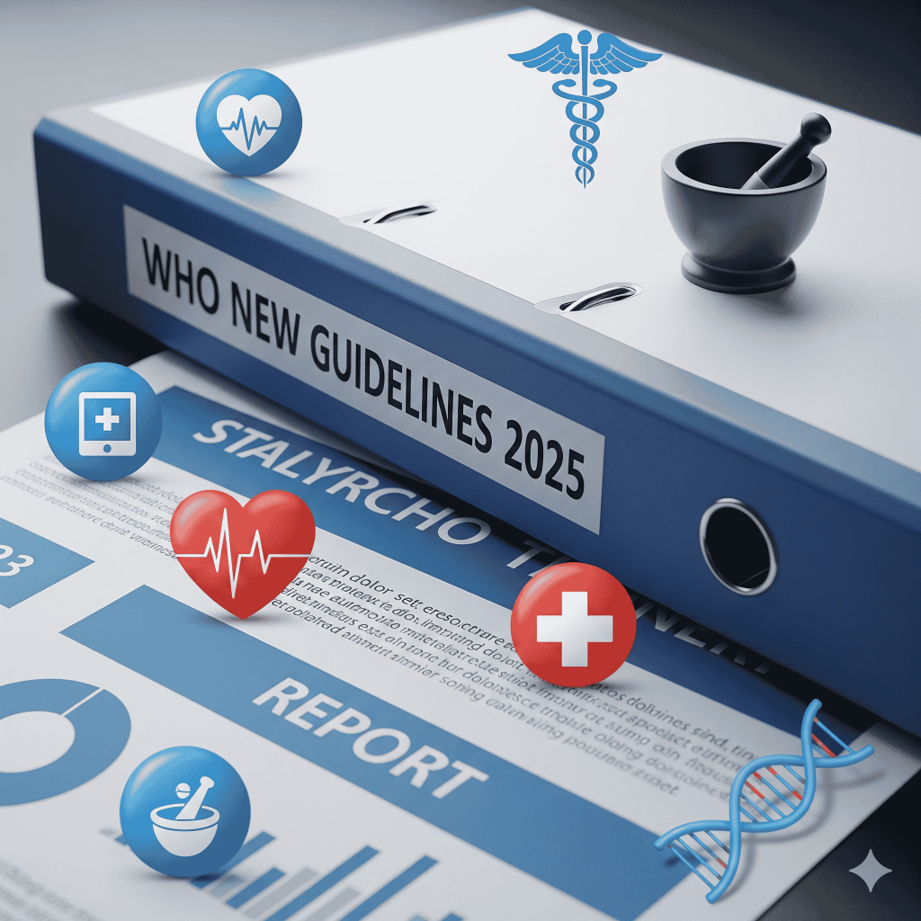 WHO 2025 नई गाइडलाइन डॉक्यूमेंट डायबिटीज़ और ब्लड प्रेशर के लिए